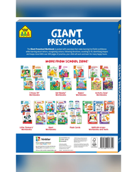 School Zone Giant Preschool Workbook-2