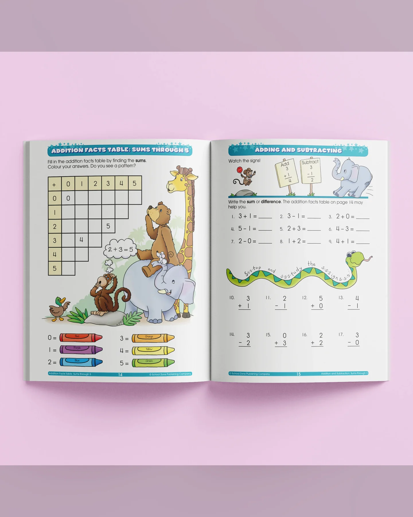School Zone I Know It! Maths Basics 2 Workbook-3