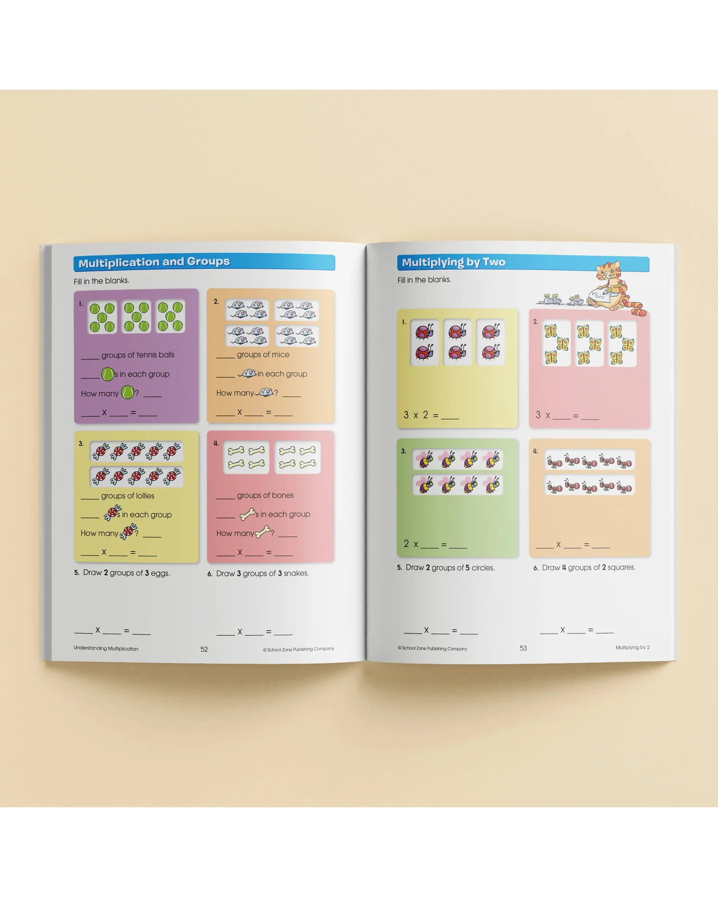 School Zone I Know It! Maths Basics 3 Workbook-3