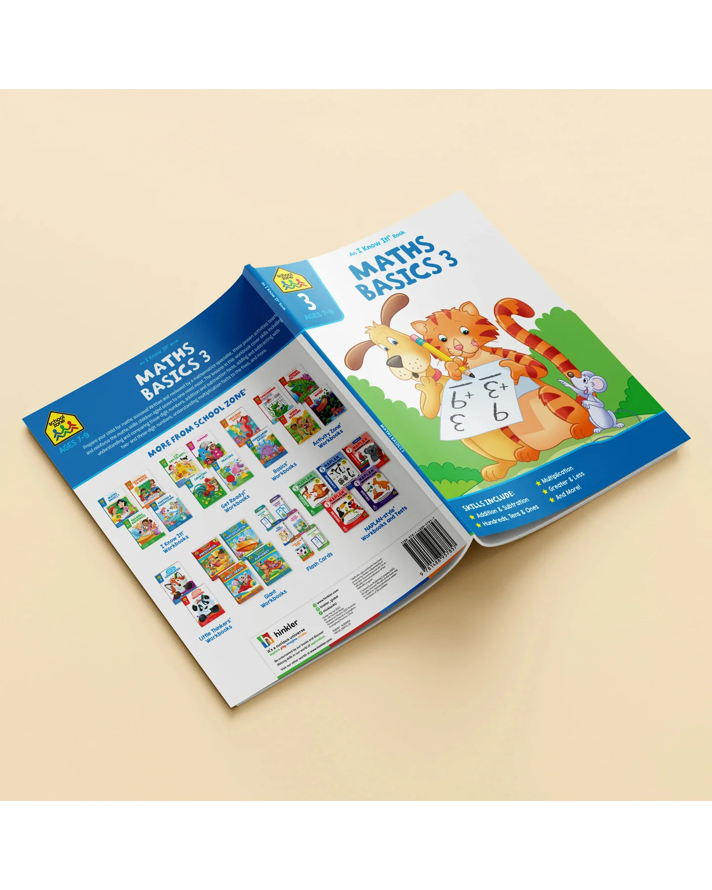 School Zone I Know It! Maths Basics 3 Workbook-4