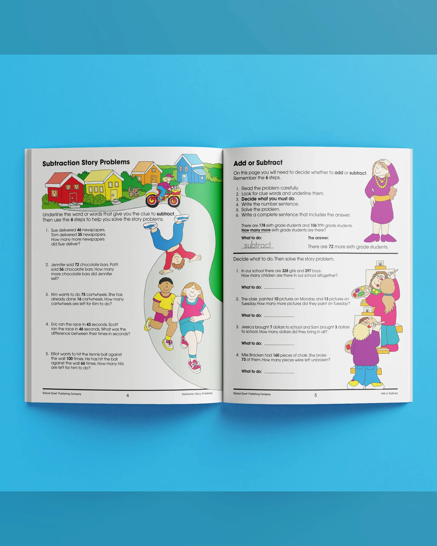 School Zone Maths Basics 5 I Know It! Workbook-1