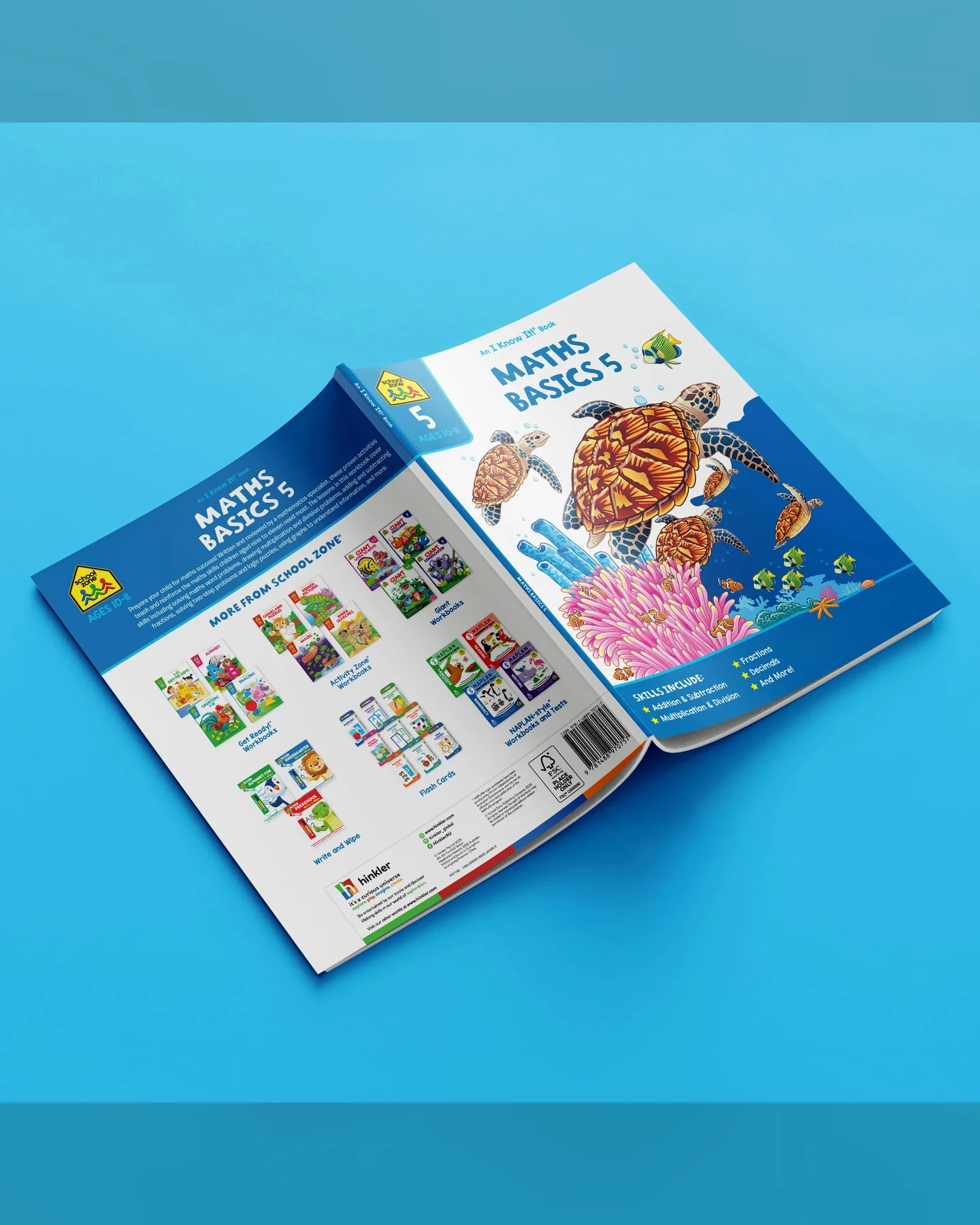 School Zone Maths Basics 5 I Know It! Workbook-4