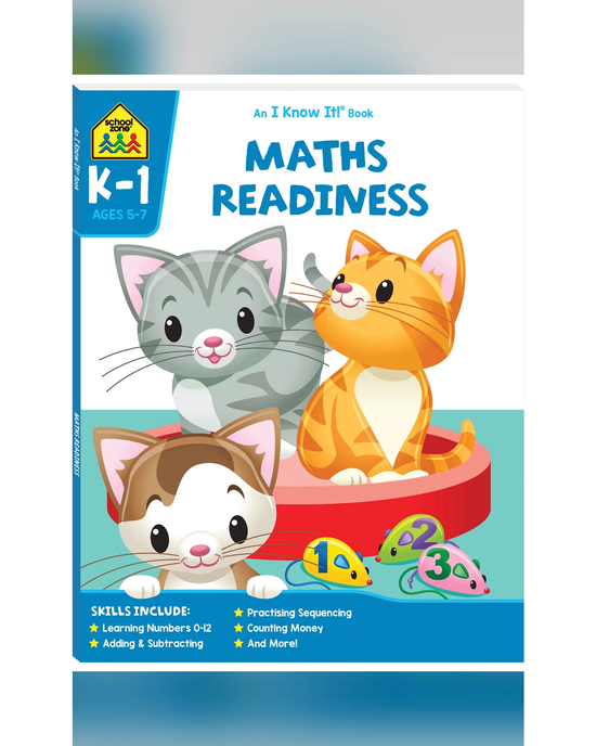 School Zone Maths Readiness I Know It! Workbook