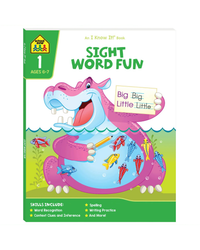 School Zone Sight Word Fun I Know It! Workbook