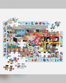 Mudpuppy Search & Find All Aboard! Train Station 64-Piece Puzzle-2