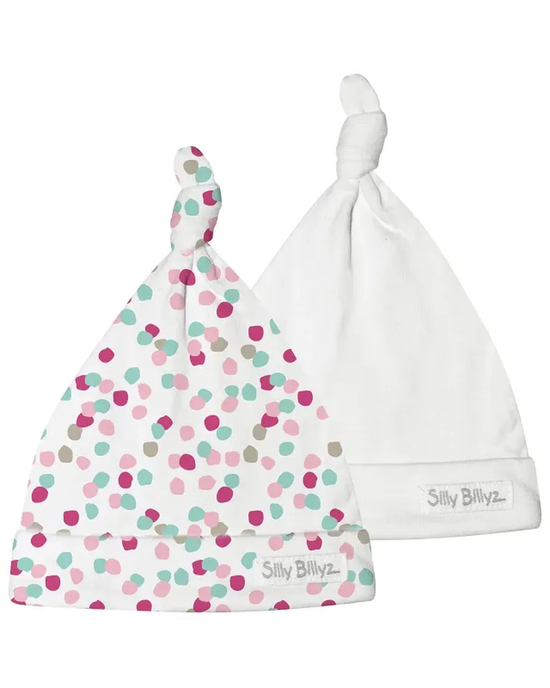 Silly Billyz Gumnut Babyhat 2pk