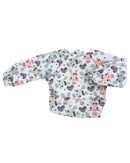 Silly Billyz Nylon Small L/S Bib Infant Apparel Bunny Love