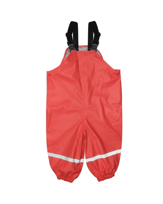 Silly Billyz Waterproof Overall Red Waterproof Overalls X-Large 4-5 yrs