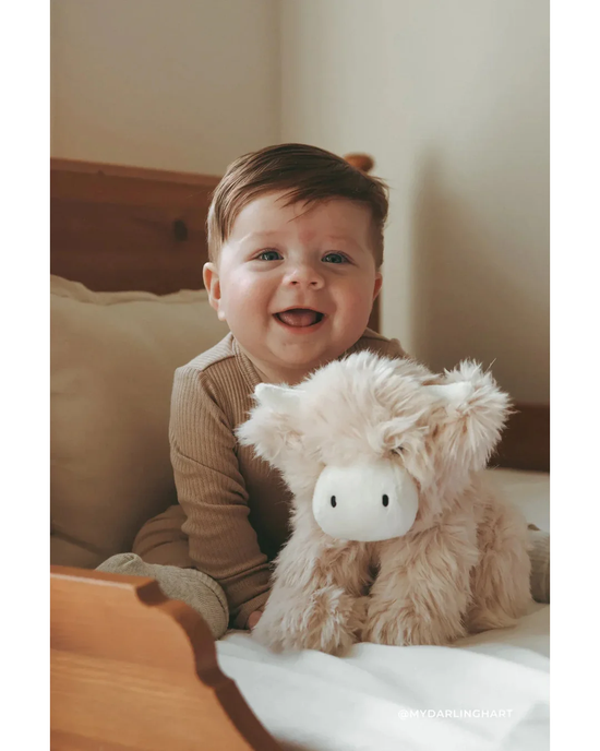 Snuggle Bunnies Hilda the Highland Cow Soft Toy – 22 cm