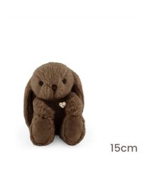 Snuggle Bunnies Penelope bunny soft toy in Spice, 15 cm