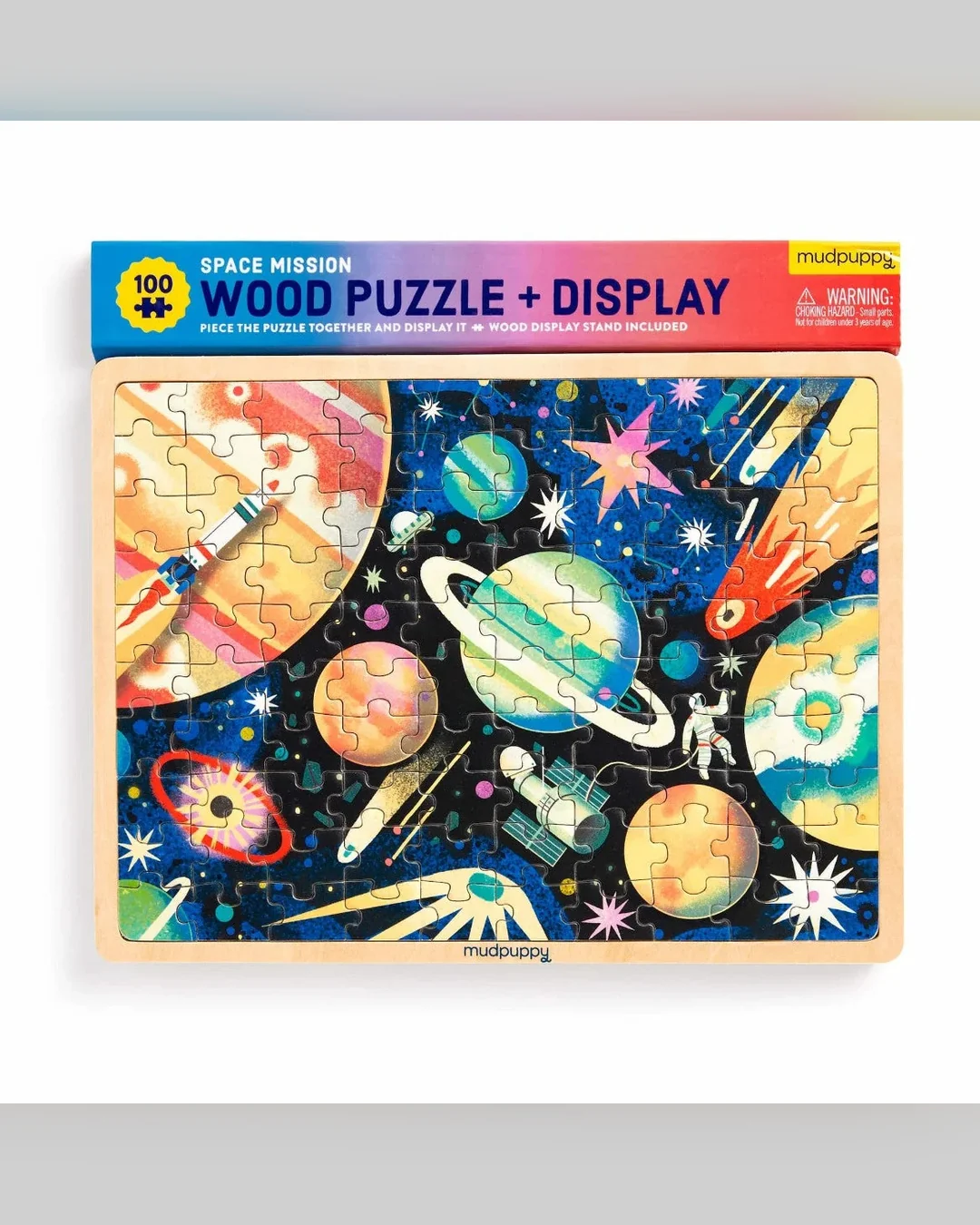 Mudpuppy Space Mission 100-Piece Puzzle