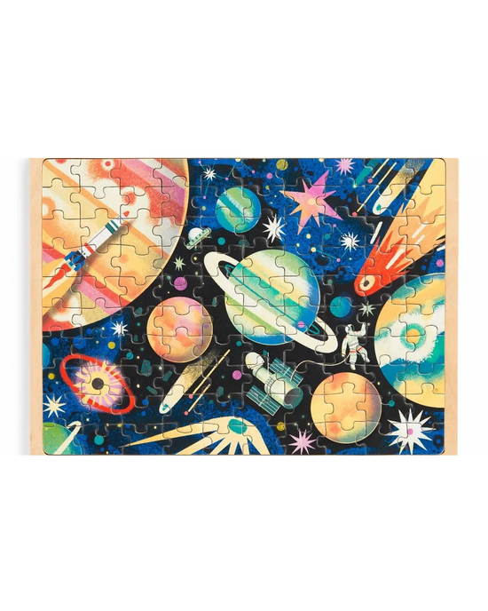 Mudpuppy Space Mission 100-Piece Puzzle