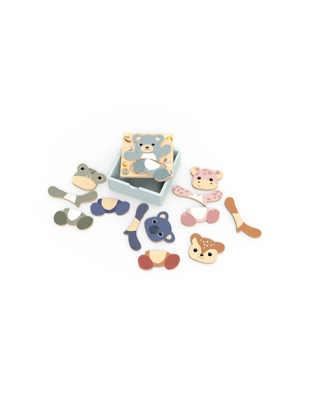 Speedy Monkey Dress Up Mix Puzzle