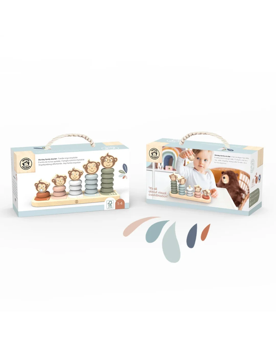 Speedy Monkey Monkey Family Stacker