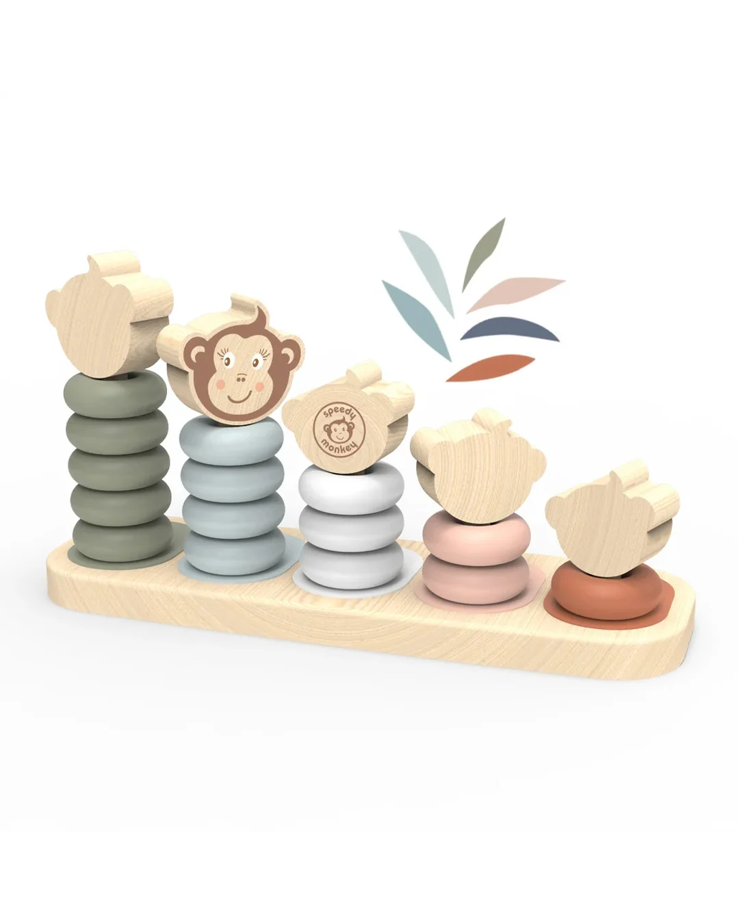 Speedy Monkey Monkey Family Stacker-3