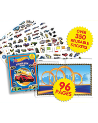 Sticker Book Treasury - Mattel Hot Wheels Sticker Book