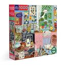 eeBoo Strawberry Kitchen 1000-Piece Jigsaw Puzzle