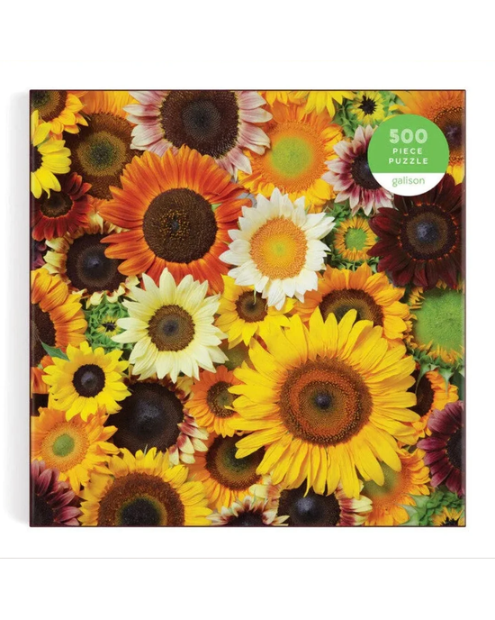 Galison Sunflower Blooms 500-Piece Jigsaw Puzzle