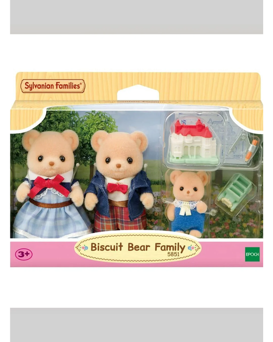 Sylvanian Families Biscuit Bear Family