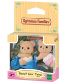 Sylvanian Families Biscuit Bear twin babies with tricycle