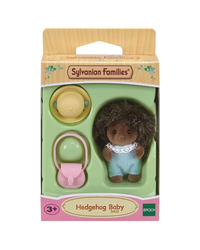 Sylvanian Families Hedgehog Baby with hat and pochette