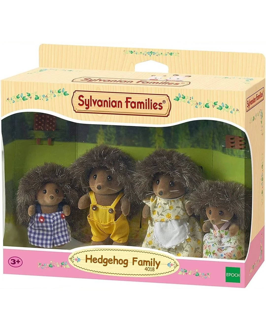 Sylvanian Families Hedgehog Family four figure set