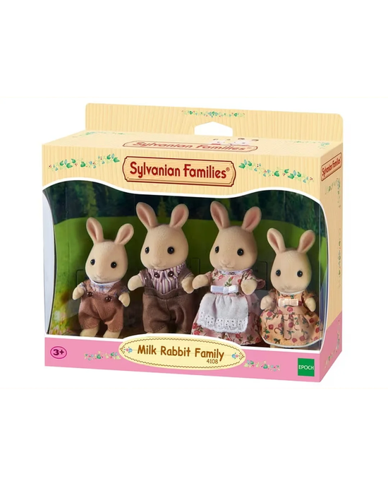 Sylvanian Families Milk Rabbit Family