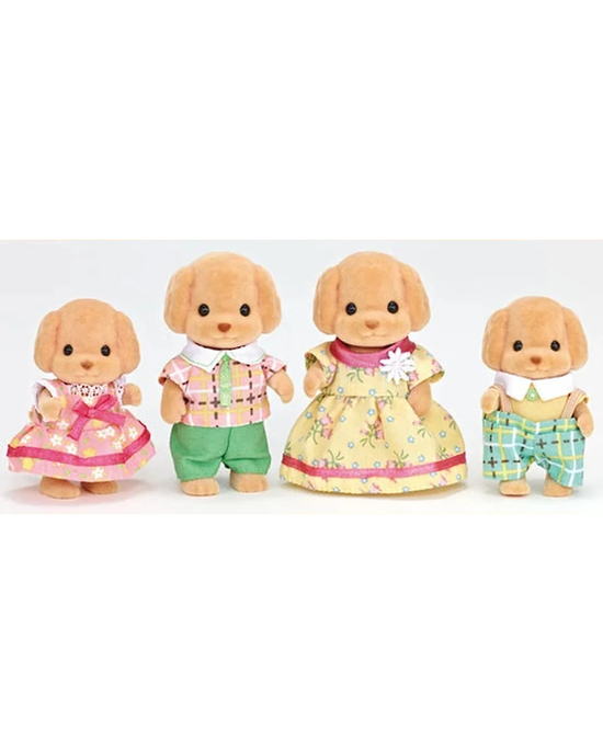 Sylvanian Families Toy Poodle Family
