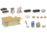 Sylvanian Families Kitchen Island Accessories Set