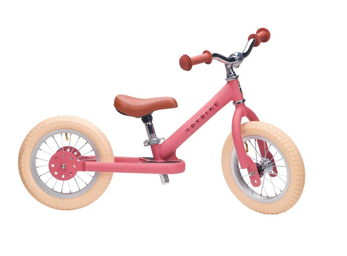 TRYBIKE Steel 2-in-1 Balance Bike & Trike
