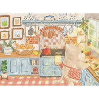 The Puzzle Collab Cat in The Kitchen 99 Piece Micro Puzzle