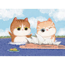 The Puzzle Collab Sydney Opera House and Cats 99 Piece Micro Puzzle