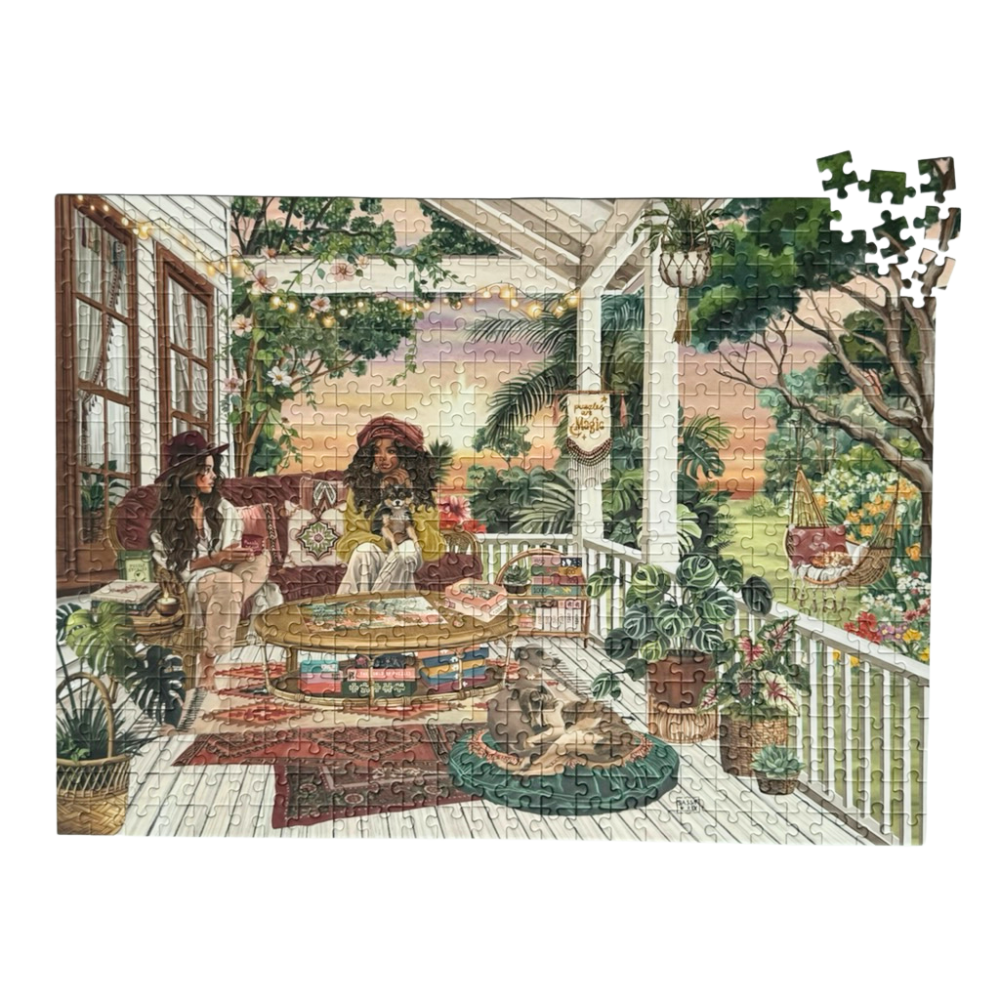 The Puzzle Collab Puzzle Verandah 500pc Jigsaw Puzzle