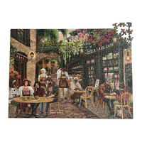 The Puzzle Collab Puzzle Lane Cafe 500pc Jigsaw Puzzle