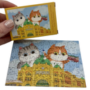 The Puzzle Collab The Flinders Street Station and Cats 99 Piece Micro Puzzle