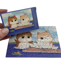 The Puzzle Collab Sydney Opera House and Cats 99 Piece Micro Puzzle