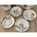 V&A Alice in Wonderland Set of 4 Fine China Side Plates