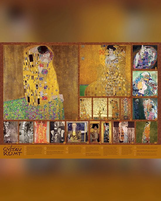 Cobble Hill The Golden Age of Klimt 1000-Piece Jigsaw Puzzle