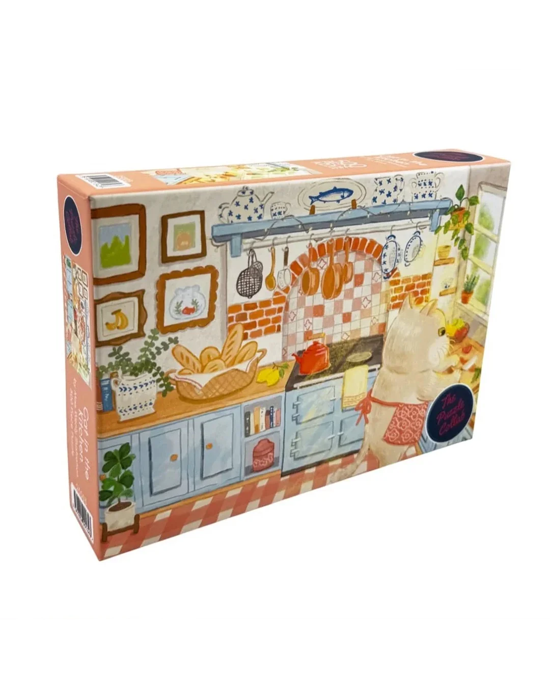The Puzzle Collab Cat in The Kitchen 500 Piece Puzzle