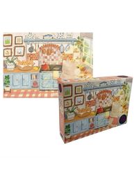 The Puzzle Collab Cat in The Kitchen 500 Piece Puzzle