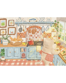 The Puzzle Collab Cat in The Kitchen 500 Piece Puzzle