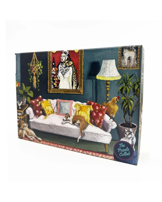 The Puzzle Collab Lounging Around II 1000 Piece Jigsaw Puzzle