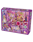 Cobble Hill The Rainbow Project Purple 1000-Piece Jigsaw Puzzle