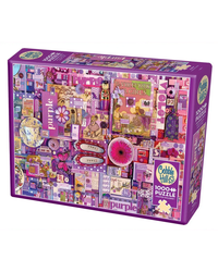 Cobble Hill The Rainbow Project Purple 1000-Piece Jigsaw Puzzle
