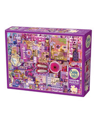 Cobble Hill The Rainbow Project Purple 1000-Piece Jigsaw Puzzle-3