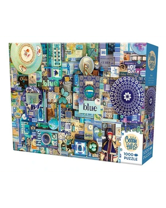 Cobble Hill The Rainbow Project Blue 1000-Piece Jigsaw Puzzle