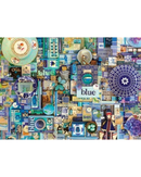 Cobble Hill The Rainbow Project Blue 1000-Piece Jigsaw Puzzle-2