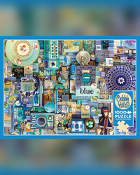 Cobble Hill The Rainbow Project Blue 1000-Piece Jigsaw Puzzle-6