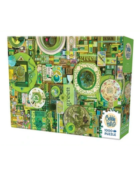 Cobble Hill The Rainbow Project Green 1000-Piece Jigsaw Puzzle