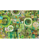Cobble Hill The Rainbow Project Green 1000-Piece Jigsaw Puzzle-2